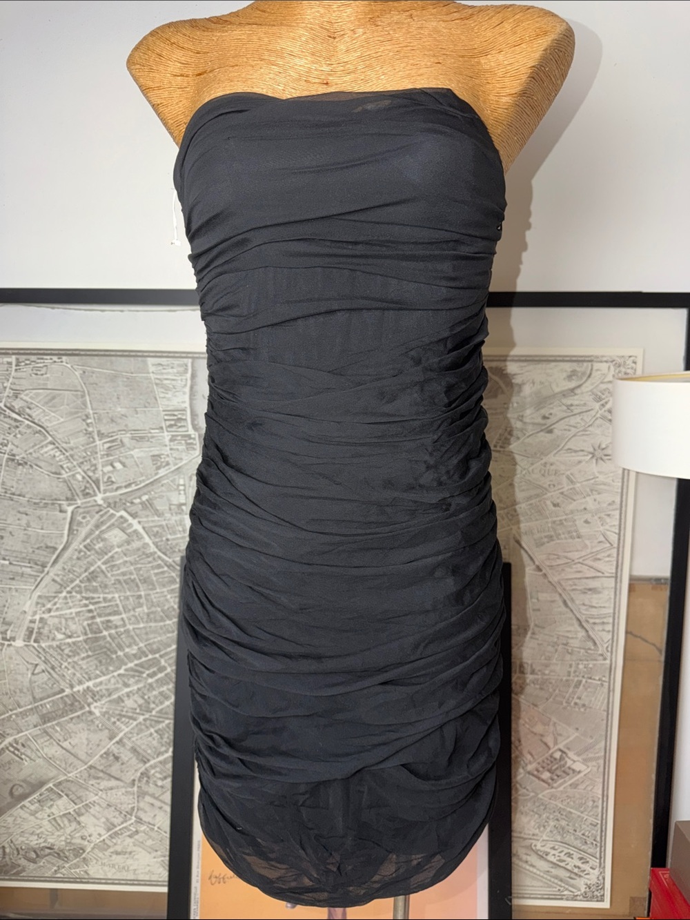 DVF Diane Von Furstenberg
LELETTE Ruched Silk Chiffon Size 10